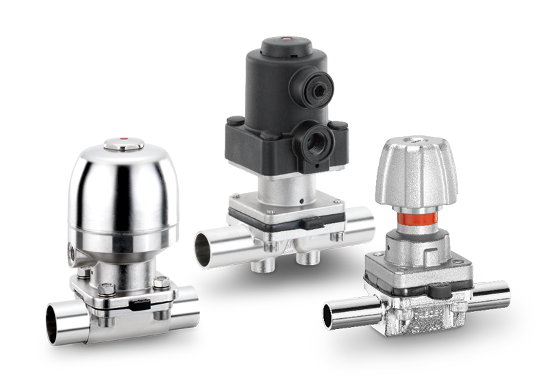 盖米卫生级隔膜阀