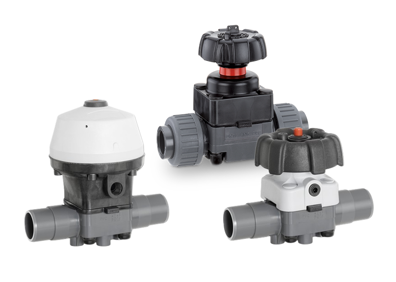 盖米塑料隔膜阀